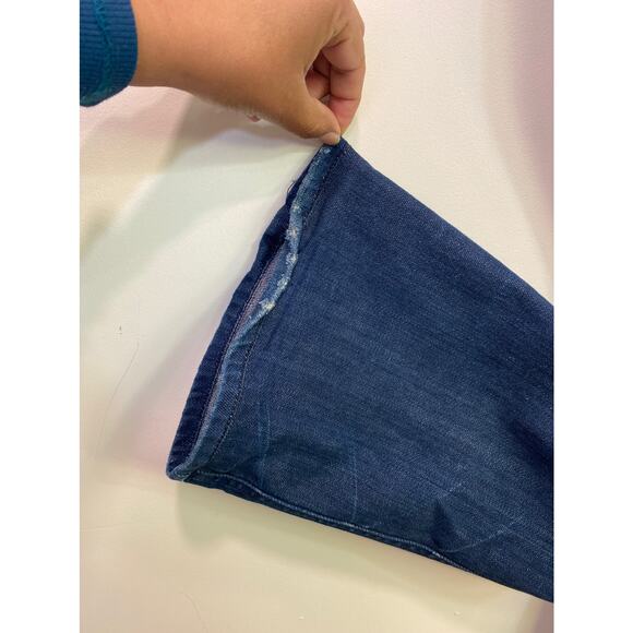Diesel Louvely Flare Bottom Blue Wash Denim Jeans 27/34 - Picture 10 of 10